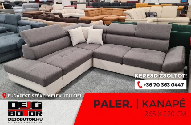 Palermo boss 17 gray sarok rugs kanap lgarnitra 265x220 cm