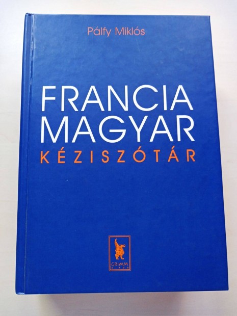 Pálfy: Francia-Magyar Kéziszótár eladó! - XI. kerület