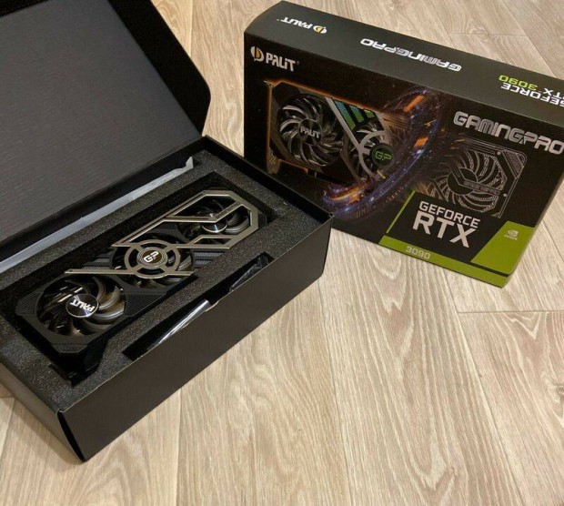 Palit Rtx 3090 Gamingpro 24GB Dobozos /1-v garancival, szmlval!