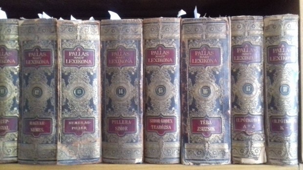 Pallas Lexikon-teljes-első kiadás