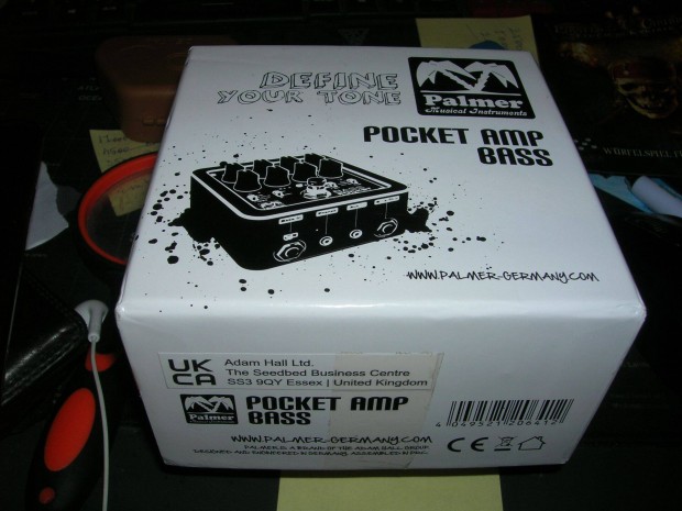 Palmer Pocket Bass Amp basszusgitr elerst