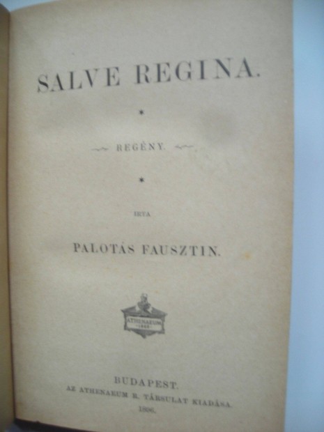 Palots Fausztin: Salve Regina