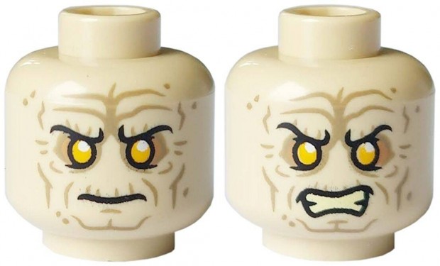 Palpatine csszr fej Eredeti LEGO minifigura elem - Star Wars - j