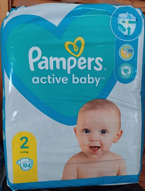 Pampers Active Baby 2-es 94 db-os pelenka
