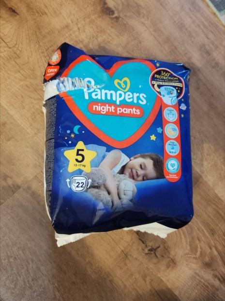 Pampers Night Pants bugyipelus, 5-s mret (20 db)