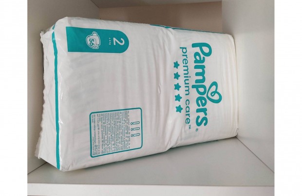 Pampers Premium Care Pelenka 2-es 4-8kg - 56 darab