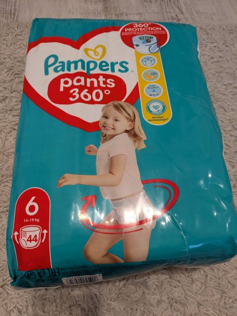 Pampers pants 6-os pelenka bontatlan+ajndk fl csomag 7-es