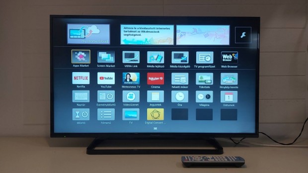 Panasonic 100cm-es,wifis,smart,full-HD LED tv j llapotban elad