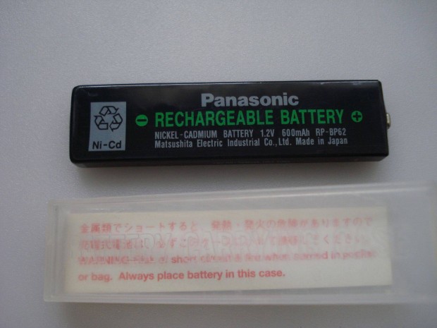 Panasonic 1.2V 600mAh gumstick akkumultor elad