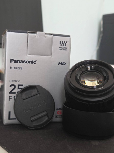 Panasonic 25mm f1.7 M4/3
