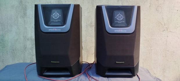 Panasonic"6 omos hangfalak.Input-70w Music -35w 