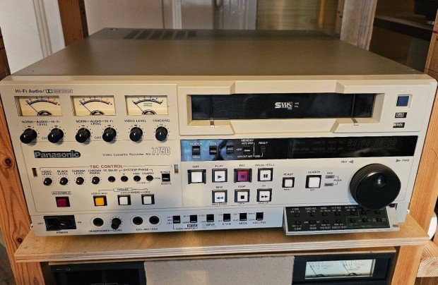 Panasonic AG-7750 S-VHS videómagnó TBC, DNR