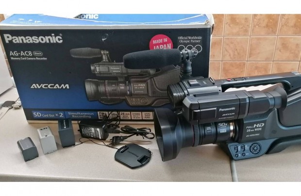 Panasonic AG-AC8EJ Profi Full Hd Videokamera