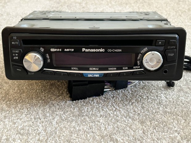 Panasonic CQ-C1425N CD-s autórádió fejegység 4x50W
