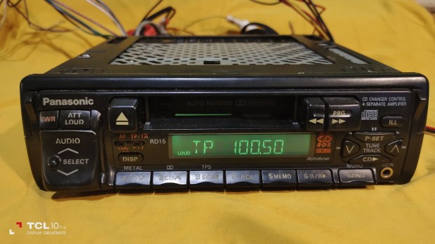 Panasonic CQ-RD15 retro ritka fejegysg