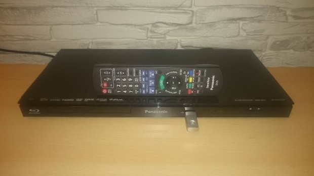 Panasonic DMP-BD77 USB HDMI blu-ray lejátszó + távirányító