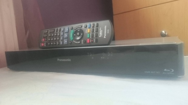 Panasonic DMR-BST745 USB wifi HDMI HDD blu-ray felvevő recorder író