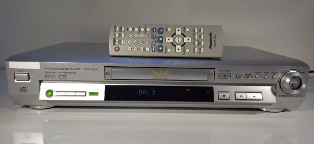 Panasonic DVD-RV41 DVD VCD CD MP3 JPEG DVD Lejtsz HDMI