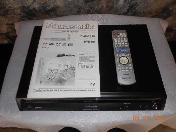 Panasonic DVD felvev-lejtsz