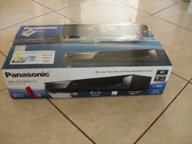 Panasonic Dmr-Bst 760 Blu-Ray felvev+500 gb ssd