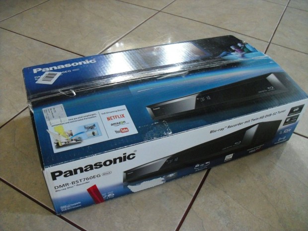 Panasonic Dmr-Bst 760 Blu-Ray felvev+500 gb ssd