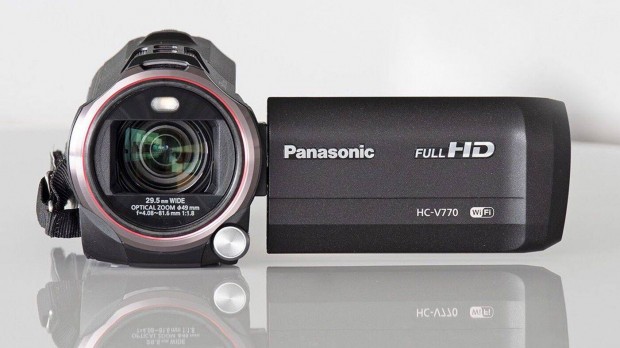 Panasonic HC-V770 Fullhd 20x optikai zoom Wi-Fi HDR kamera elad