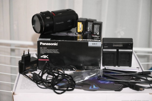 Panasonic HC-Vx1 HC-Vx1EP 4K Videkamera Kamera Full Hd Ingyen Posta