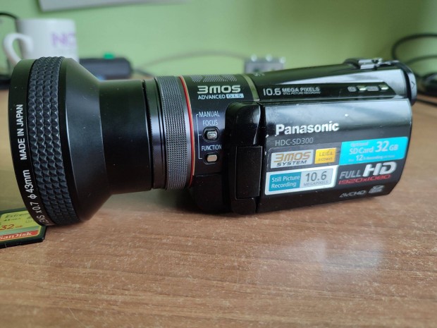 Panasonic HDC-SD300 vidkamera Leica objektvvel