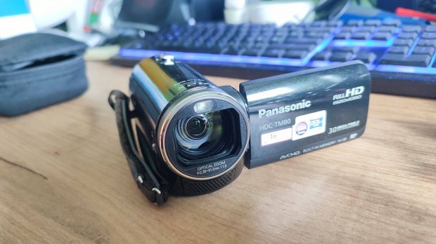 Panasonic HDC-TM80 videokamera + tska