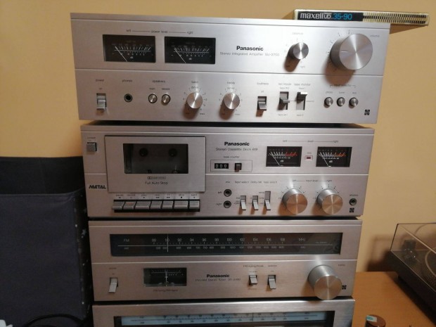 Panasonic HiFi szett. deck, erst, tuner (Foglalva!)