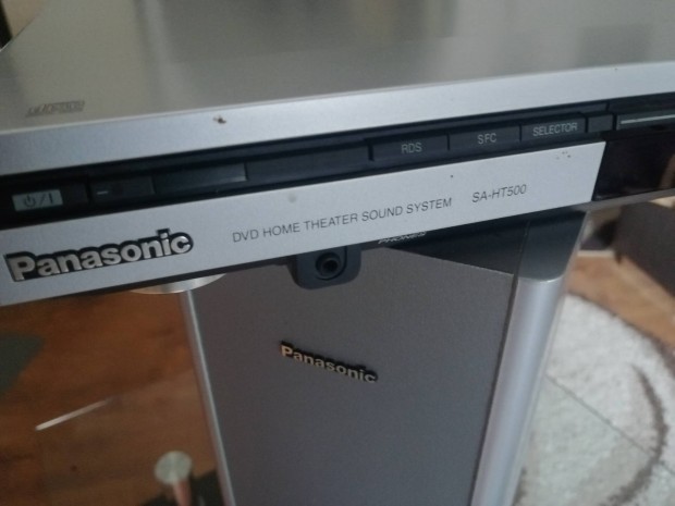 Panasonic Hifi házimozi 5.1 rádió erősítő aux bemenet távirányító