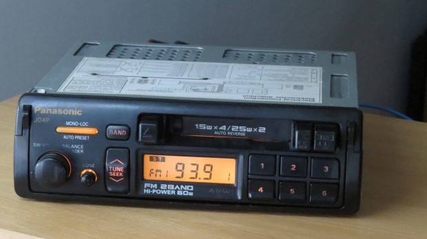 Panasonic J04P retro radio autrdi magn