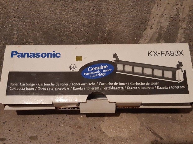 Panasonic Kx-Fa83X toner festkkazetta eredeti