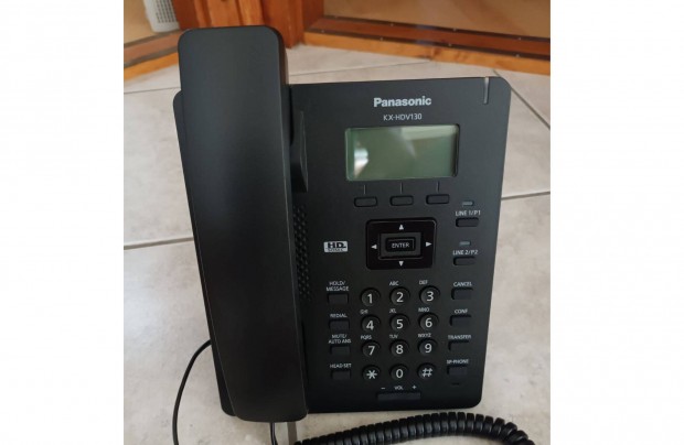 Panasonic Kx-HDV130 SIP IP telefonkszlk