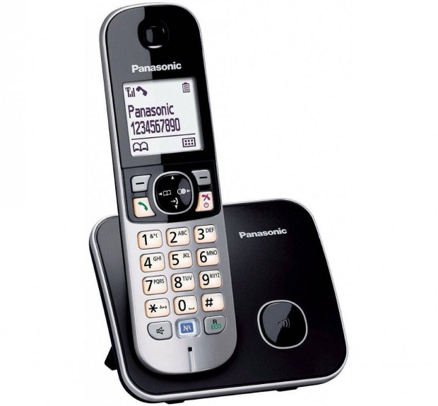 Panasonic Kx-TG6811 DECT telefon, 2 hetes, szmla, garancia