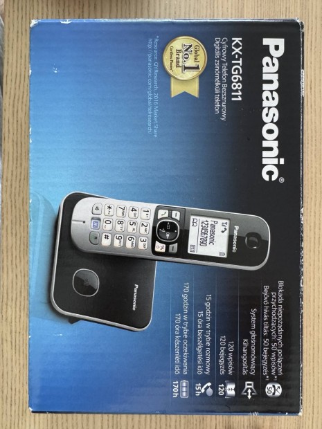 Panasonic Kx-TG6811 vezetek nelkuli telefon