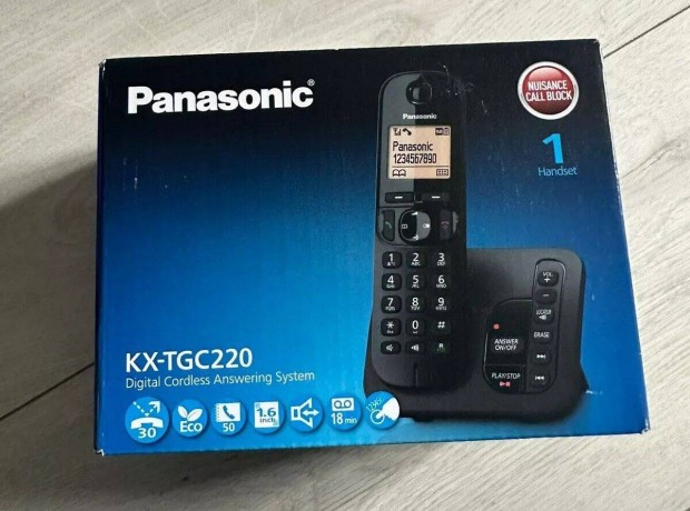 Panasonic Kx-TGC220 zenetrgzts vezetk nlkli telefon j