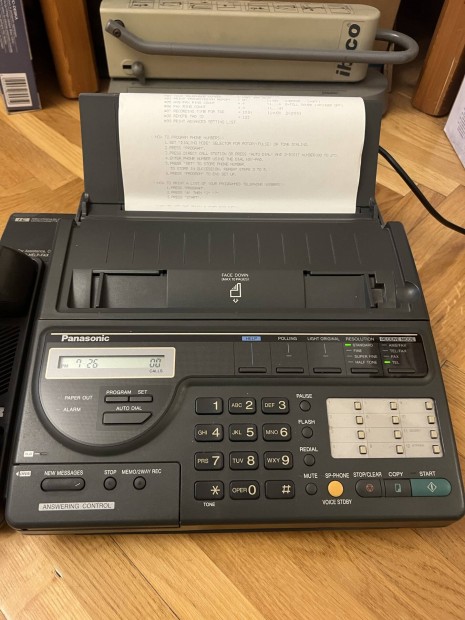 Panasonic Kx- F150 telefon fax zenetrgzt