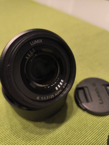 Panasonic Lumix 25mm 1,7 fix autofokuszos objektv