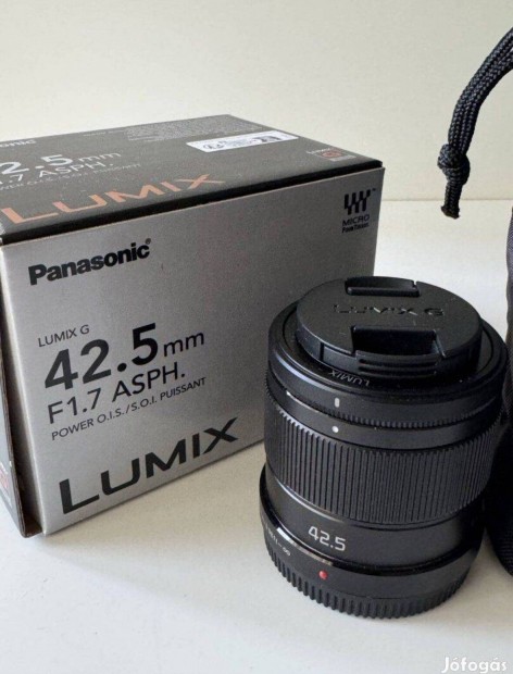 Panasonic Lumix 42,5mm objektv