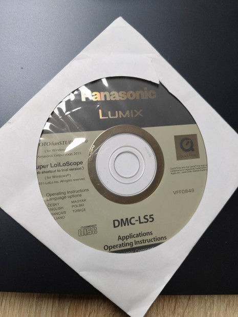 Panasonic Lumix DMC-LS5 Hasznlati tmutat Adat CD 