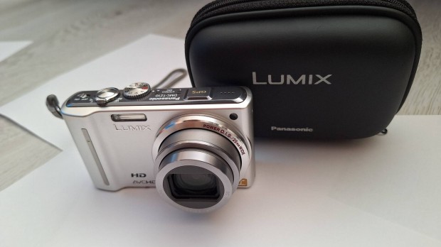 Panasonic Lumix DMC-TZ10 fnykpezgp minden tartozkval Japn