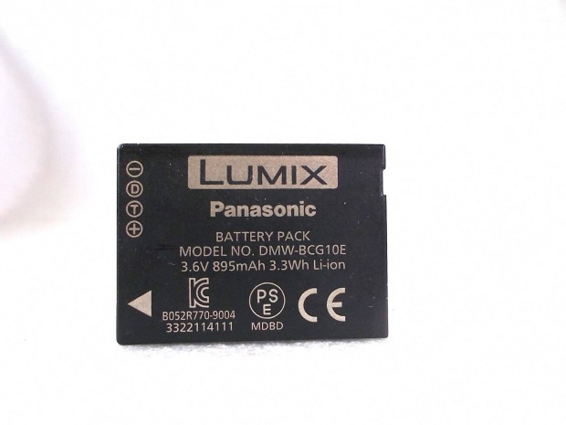 Panasonic Lumix Dmw-BCG-10E Akkumultor