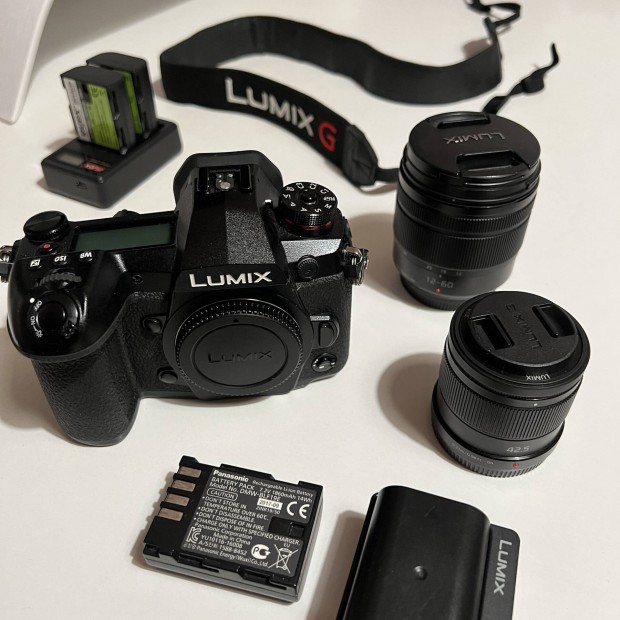 Panasonic Lumix G9 + objektvek + extrk