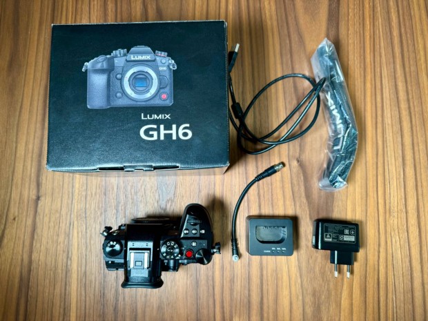 Panasonic Lumix GH6 vz elad (2 v gar.)