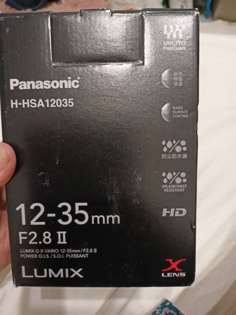 Panasonic Lumix G X Vario 12-35 mm objektv 