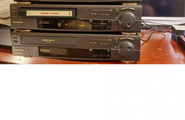 Panasonic NV HD 100 101HiFi 2x egyben vhs video videomagn