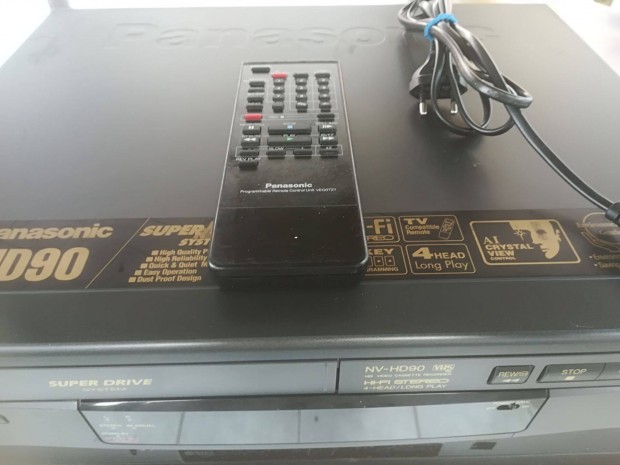 Panasonic NV HD 90 Hi Fi Stereo VHS Videomagn