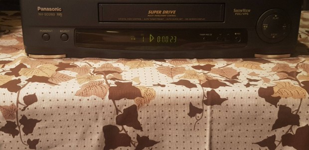 Panasonic NV SD260 videó magnó megkímélt állapotban VHS hifi stereo