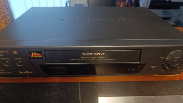 Panasonic Nv SD 235 VHS videó magnó